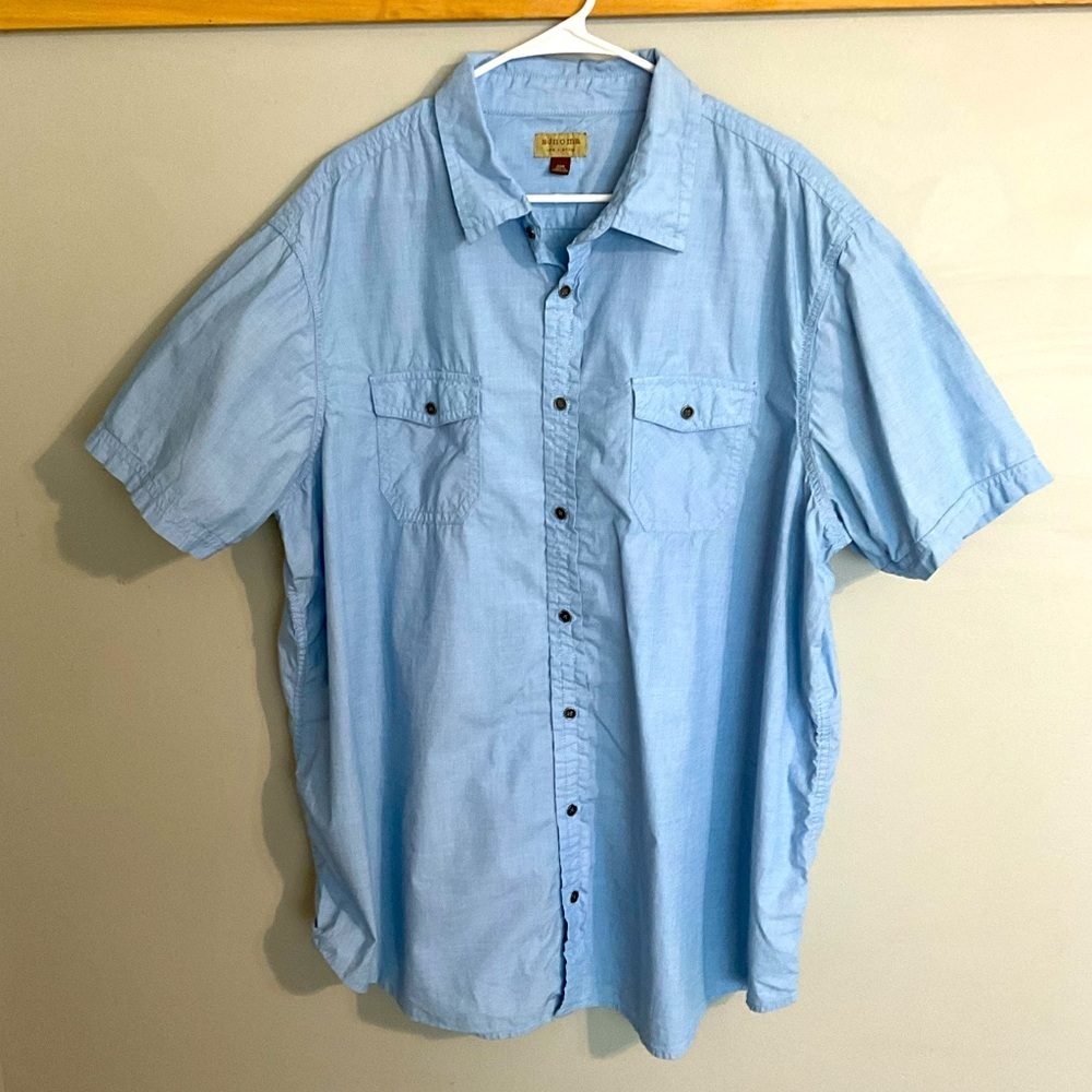 Sonoma short sleeve button down shirt. Size 2XB